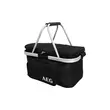 Portable cooler box type thermal basket for picnic, shopping, car AEG KS26, 12V, foldable, cooling function, capacity 26L, carrying handles 30 x 25 x 35 cm