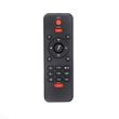 Lampada da comodino con proiettore, musicale, LED, telecomando, bluetooth, ricarica USB, nera, 17x13 cm, Isotrade