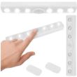 Lampada da parete con sensore di movimento, tipo strip, LED, 3xAAA, 19x3x1,5 cm, Isotrade