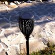 Solarlampe für den Garten, Taschenlampentyp, 12 LEDs, 10x88 cm