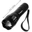 Aluminium-Taschenlampe, LED CREE, Powerbank, Zoom, 5 W, USB, Trizand