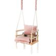 Cradle for children, 3 in 1, wood, pink, max 30 kg, 34x34x26 cm, Kruzzel