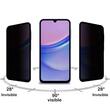 Lemontti Privacy Glass Folie Full Fit Samsung Galaxy A15 Nero