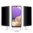 Lemontti Folie Glass Privacy Full Fit Samsung Galaxy A54 5G Nero