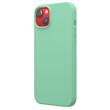 Lemontti Custodia Liquid Silicon MagCharge iPhone 14 Pistacchio (protezione a 360°, materiale pregiato, foderata in microfibra)