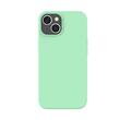 Lemontti Custodia Liquid Silicon MagCharge iPhone 14 Pistacchio (protezione a 360°, materiale pregiato, foderata in microfibra)