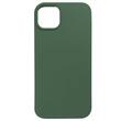 Custodia Lemontti Liquid Silicon MagCharge iPhone 14 Plus Verde (protezione a 360°, materiale pregiato, foderata in microfibra)