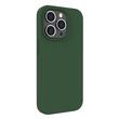 Lemontti Custodia Liquid Silicon MagCharge iPhone 14 Pro Max Verde (protezione a 360°, materiale pregiato, foderata in microfibra)