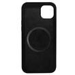 Coque iPhone 14 Pro Lemontti Liquid Silicon MagCharge Noir