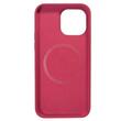 Lemontti Case Liquid Silicon MagCharge iPhone 14 Roze (360° bescherming, fijn materiaal, gevoerd met microvezel)