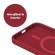 Lemontti Case Liquid Silicon MagCharge iPhone 15 Paars (360° bescherming, fijn materiaal, gevoerd met microvezel)