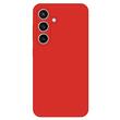 Lemontti Samsung Galaxy A05s Premium Siliconen Hoesje Rood
