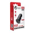 Lemontti Autoladegerät Super Fast Charge 65W 2 Ports PD Typ-C 65W + USB-A QC 3.0 Schwarz
