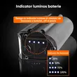 Faro professionale per bicicletta ultraluminoso 1000 lumen, 5 modalità di illuminazione, ampio angolo di visione, batteria da 2000 mAh, ricarica USB, luce anteriore per bicicletta, lampada anteriore, lanterna a LED, compatto, portatile, universale, impermeabile