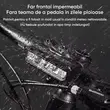 Faro professionale per bicicletta ultraluminoso 1000 lumen, 5 modalità di illuminazione, ampio angolo di visione, batteria da 2000 mAh, ricarica USB, luce anteriore per bicicletta, lampada anteriore, lanterna a LED, compatto, portatile, universale, impermeabile