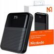 Accumulatore esterno Mcdodo Moon Series Mini display digitale 10000mAh, 22,5W, Nero