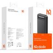 Mcdodo Externer Akku Star Series Digitalanzeige 20000 mAh, 15 W, Schwarz