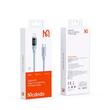 Cavo Mcdodo da tipo C a display digitale Lightning in silicone con ricarica rapida, 36 W, 1,2 m blu