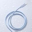 Cavo Mcdodo da tipo C a display digitale Lightning in silicone con ricarica rapida, 36 W, 1,2 m blu