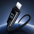 Cavo Mcdodo da USB a display digitale Lightning, ricarica rapida, 1,2 m, nero