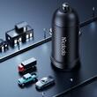 Mcdodo Chargeur Voiture 1xType-C Charge Rapide PD 30W, câble Type-C vers Lightning 1,2m Noir