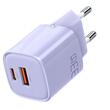 Mcdodo Netzwerk-Ladegerät, Dual-Port, USB-A und Typ-C, Nano-Serie, GaN-Schnelllade-PD, 33 W, Lila