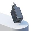 Mcdodo Chargeur réseau GaN5 Mini Pro Chargeur rapide 67W, Port 2xType-C+ 1xUSB-A, câble Type-C, 2 m, Noir