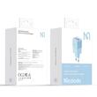Mcdodo Netzwerk-Ladeanschluss 2xTyp-C und 1xUSB-A Dichromatisches GaN5 Mini, Schnellladung PD 67W, Blau