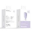 Mcdodo Netzwerk-Ladeanschluss 2xTyp-C und 1xUSB-A Dichromatisches GaN5 Mini, Schnellladung PD 67W, Lila
