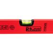 Nivel (boloboc), rojo, 2 burbujas, 80 cm, Richmann Exclusive