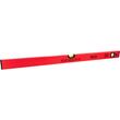 Nivel (boloboc), rojo, 2 burbujas, 80 cm, Richmann Exclusive