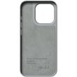 Custodia sottile Nudient per iPhone 14 Pro, MagSafe, grigia