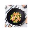 Pentola in ghisa tipo wok, con coperchio, 3 in 1, 32x14 cm, Perfect Home