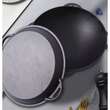 Pentola in ghisa tipo wok, con coperchio, 3 in 1, 32x14 cm, Perfect Home