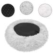 Cuccia morbida per cani/gatti, grigia, 90 cm