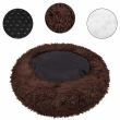 Cuccia morbida per cani/gatti, marrone, 70 cm