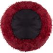 Cuccia morbida per cani/gatti, rossa, 60 cm
