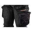 Work trousers with 5 pockets, model DENIM, black, size XXXL, NEO