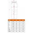 Work pants, Moto model, size XXL/56, NEO