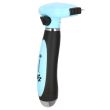 Spazzola, rifinitore, cura per cani e gatti, autopulente, blu e nero, 5 cm, Springos
