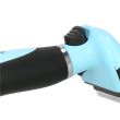 Spazzola, rifinitore, cura per cani e gatti, autopulente, blu e nero, 5 cm, Springos