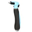 Spazzola, rifinitore, cura per cani e gatti, autopulente, blu e nero, 5 cm, Springos