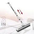 Perie zapada si racleta gheata cu maner telescopic si lamela cauciuc, 3 in 1, Walser, 60 - 75 cm