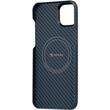 Custodia Pitaka MagEZ 3 Aramide 1500D iPhone 14 Plus MagSafe Blu