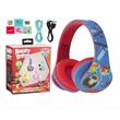 Auriculares PowerLocus para niños, inalámbricos, P2 Angry Birds Azul/Rojo