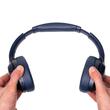 PowerLocus Bluetooth Wireless Over-Ear Headphones P3 Blue