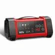 Raddrizzatore per auto con microprocessore AEG LT20, 20 A, per batterie 12V e 24V, 300 Ah, batterie WET, MF, GEL, EFB, AGM, maniglia per il trasporto