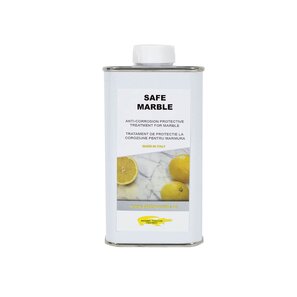 Kit Profesional “Mármol Seguro”, 100 ML: Protección Anticorrosión (limón, vino, zumos, vinagre, etc.) para piedra natural pulida