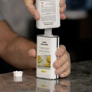 Kit Profesional “Mármol Seguro”, 100 ML: Protección Anticorrosión (limón, vino, zumos, vinagre, etc.) para piedra natural pulida