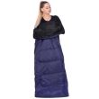 Schlafsack, Tourist, 2 in 1, blau, 190x73 cm, Springos